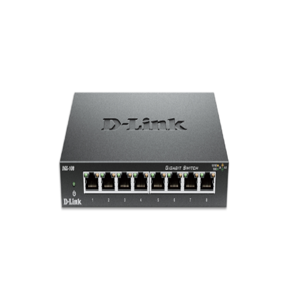 8 Ports D Link DGS-108 Gigabit Desktop Switch at Rs 5800 in